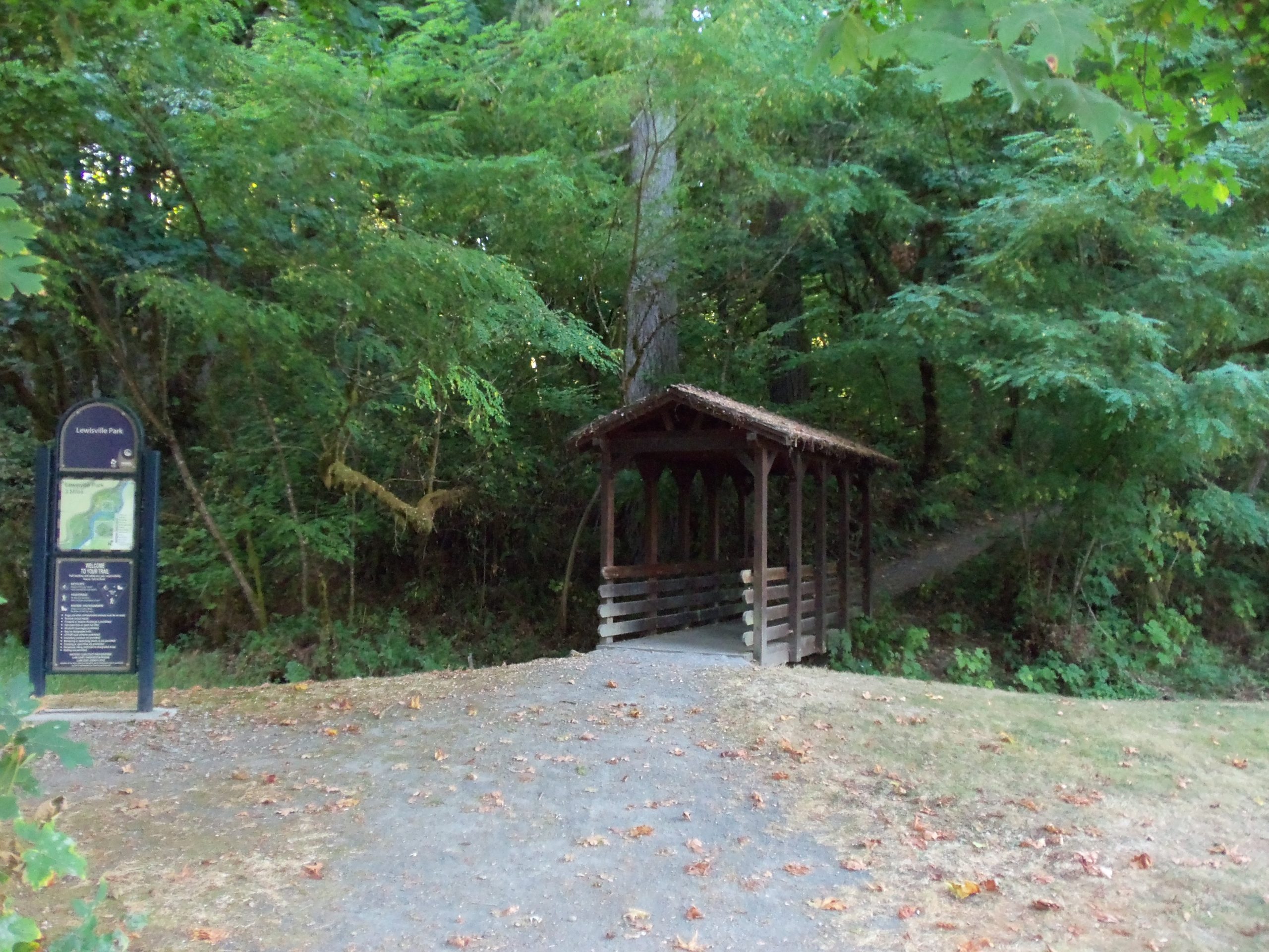 Covered Bridge at Lewisville Park — Clark County, Washington