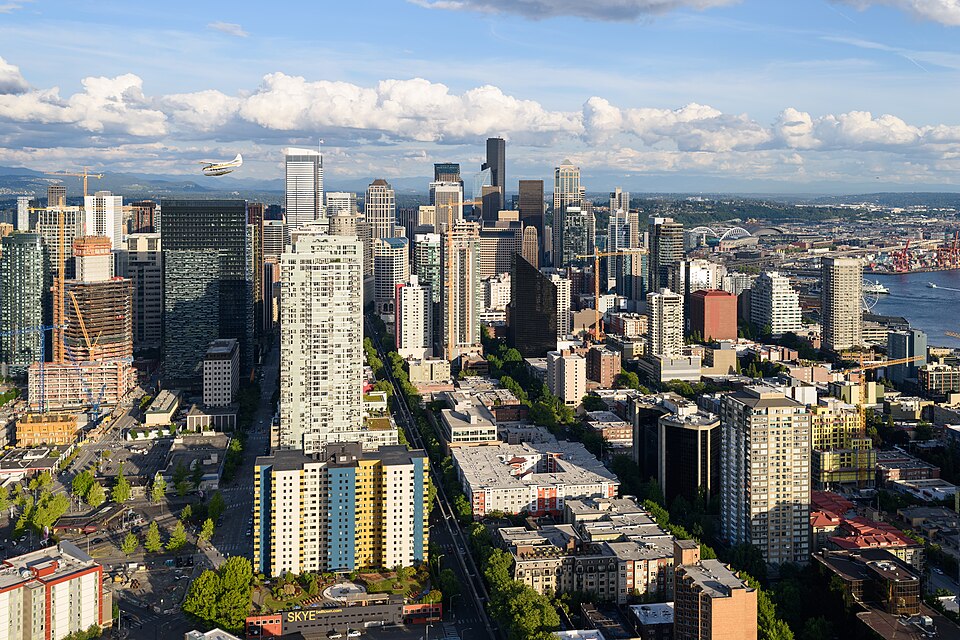 Seattle from Space Needle June 2018 003 — King County, Washington
